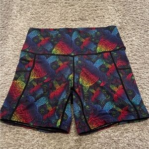 CVG Constantly Varied Gear biker shorts Rainbow Turtle Sz Small